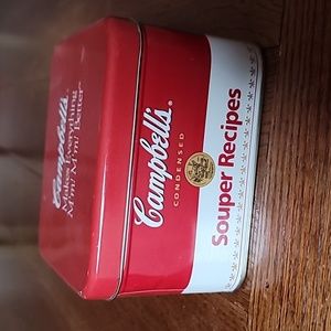 Vintage Campbell's Souper Recipes tin